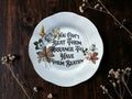 If You Can't Beat Them Arrange to Have Them Beaten statement plate