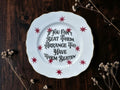 If You Can't Beat Them Arrange to Have Them Beaten vintage plate