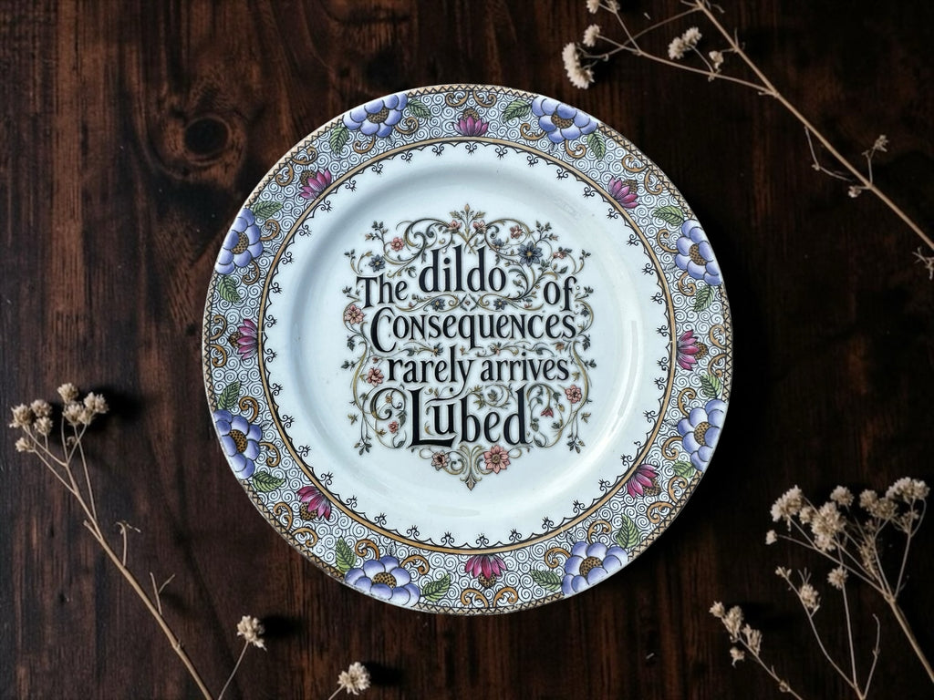 The Dildo of Consequences Rarely Arrives Lubed
