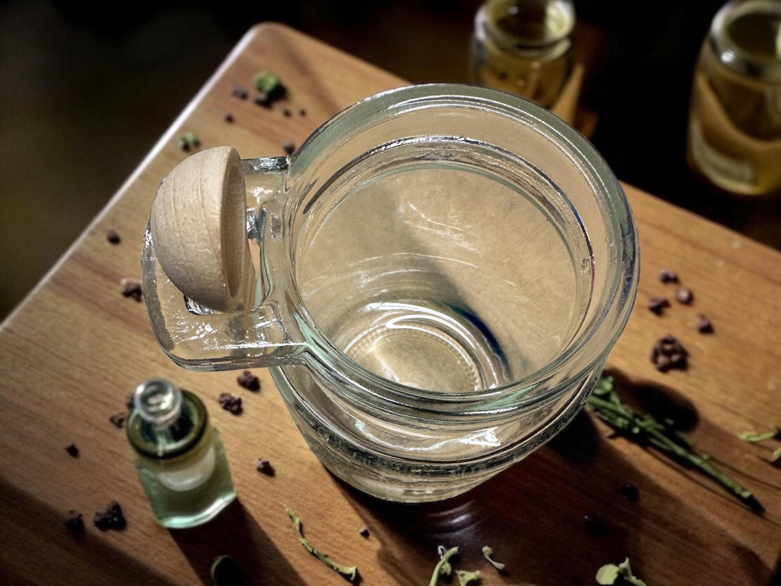 Arsenic small glass jar