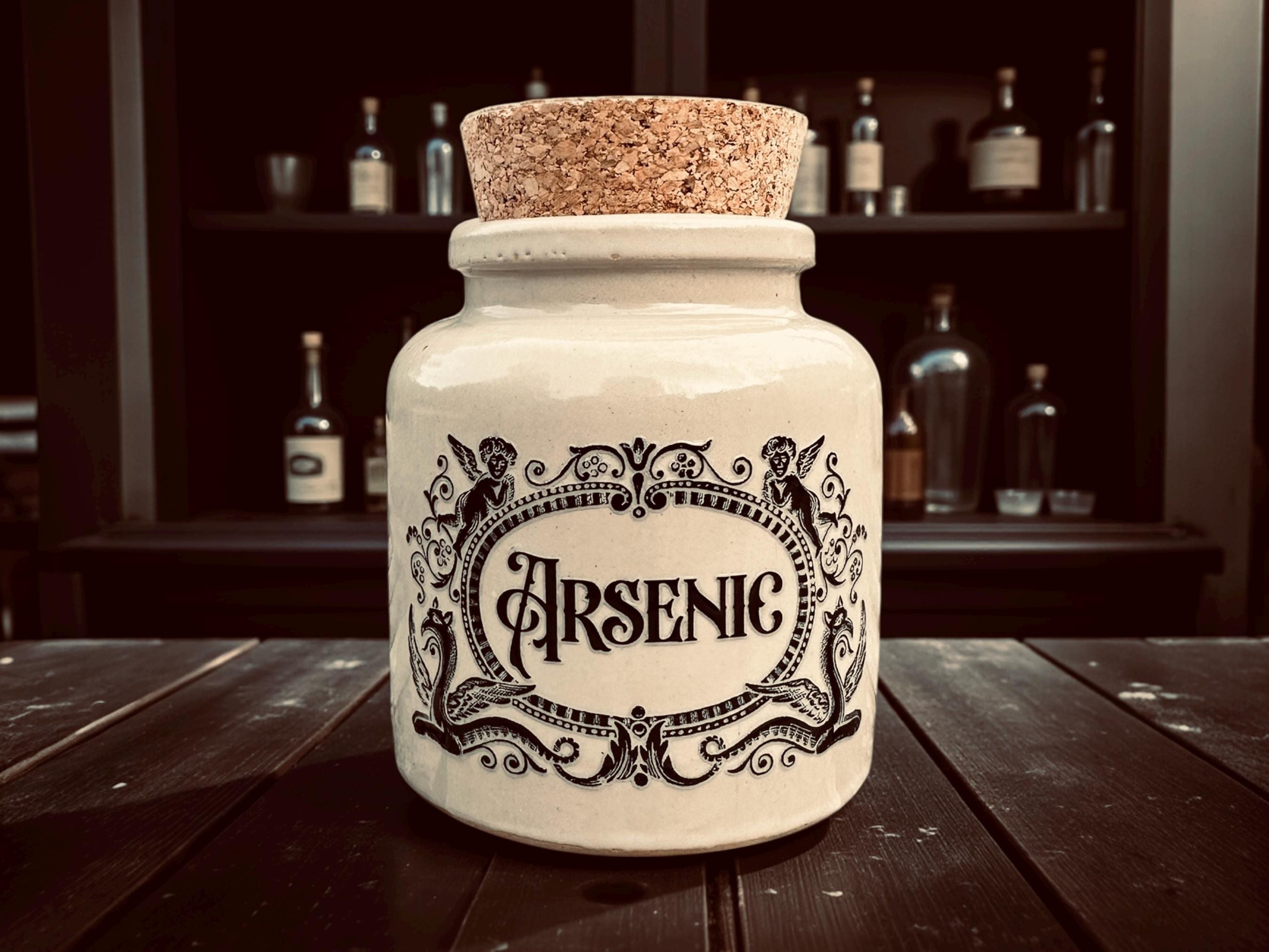 Arsenic apothecary jar