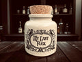My Last Fuck Stoneware apothecary jar