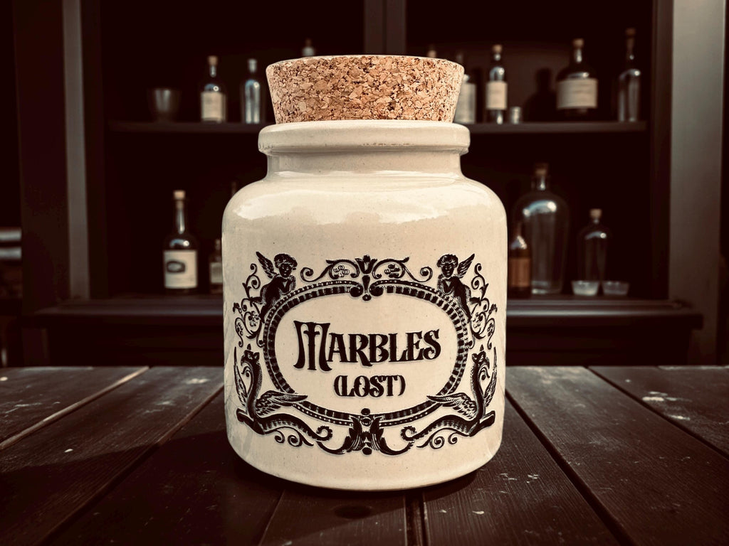 Apothecary Stoneware Jar “Marbles (Lost)