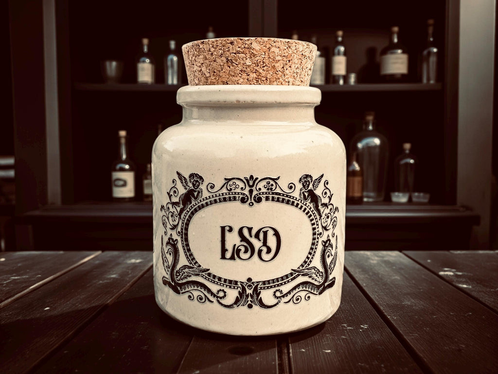 LSD apothecary jar