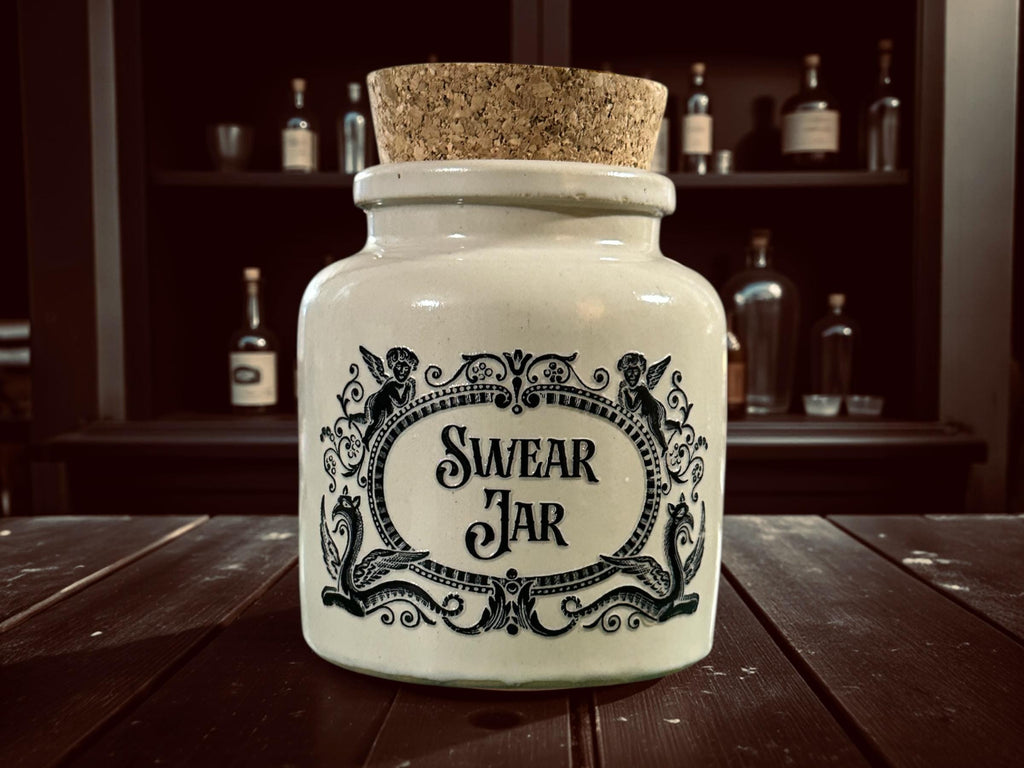 Swear Jar apothecary jar