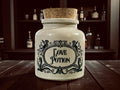 Love Potion apothecary jar