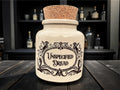 Unspecified Dread Stoneware Jar | Funny Mental Health Decor | Statement Storage | Novelty Gift