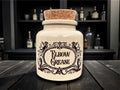 Elbow Grease Stoneware jar | Funny Statement Storage | Humorous Home Decor | Novelty Gift