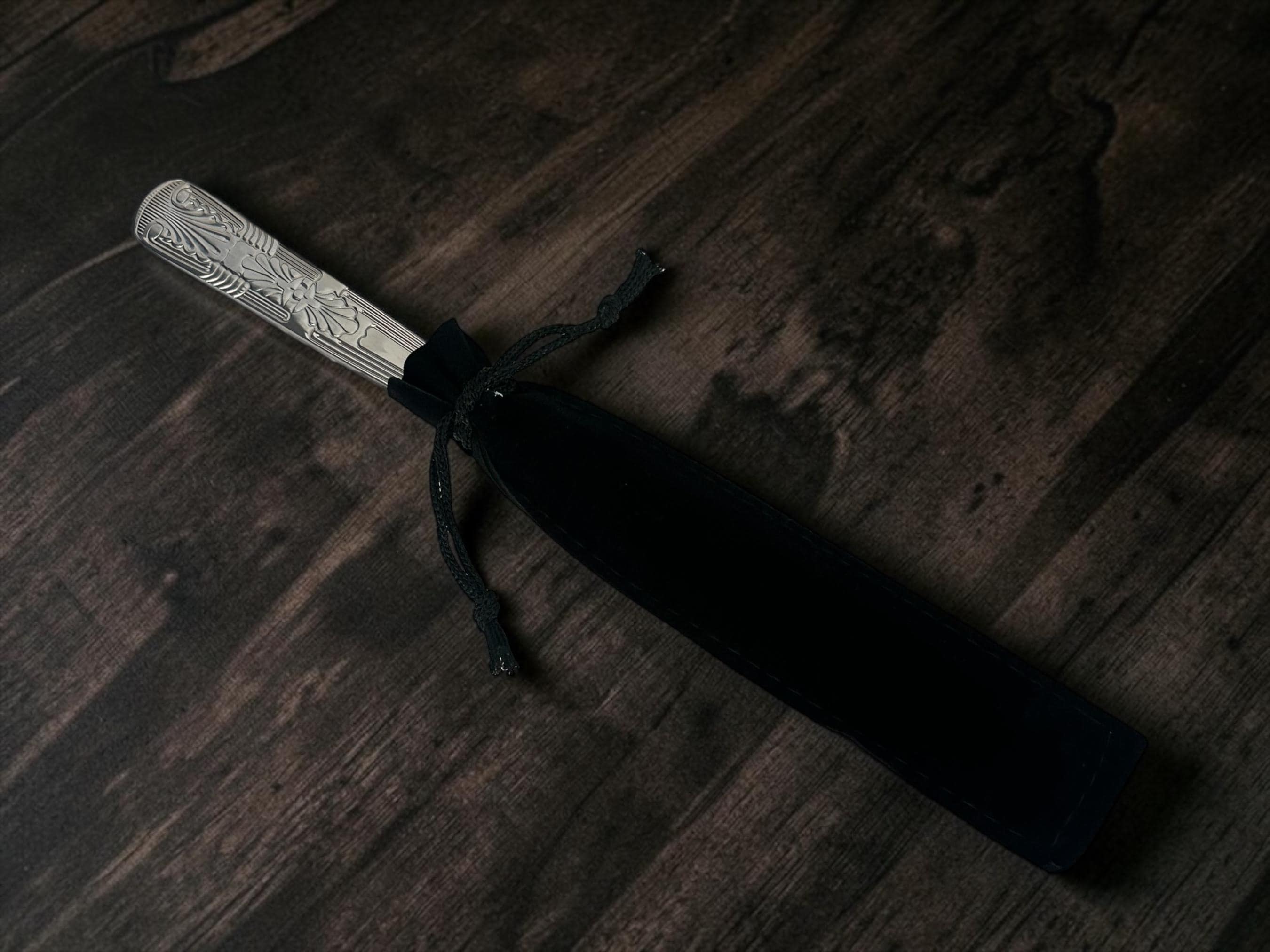 Engraved “Everythings a Dildo If Youre Brave Enough Knife  Dark Humour Stainless Steel Knife  Gothic Cutlery Gift  Crackpottery