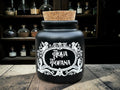 Aqua Tofana Apothecary Jar  Gothic Storage Jar  Dark Humour Poison Bottle Decor  Alternative Gift