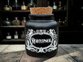 Rohypnol Cork Lid Jar  Gothic Storage Decor  Moody Victorian Apothecary Aesthetic