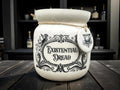 Crackpottery Ceramic Jar “Existential Dread  Funny Storage Jar, Dark Humour Kitchen Canister, Cream Ceramic Jar, Quirky Gift