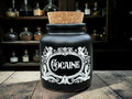 Cocaine Apothecary Jar  Gothic Storage Jar  Dark Humour Decor  Alternative Gift
