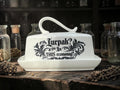 Lurpak In This Economy Butter Dish Funny Kitchen Decor Cost of Living Joke Butter Dish with Lid Sarcastic Kitchenware Novelty Kitchen gift