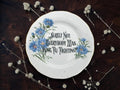 Surely Not Everybody Was Kung Fu Fighting Plate  Vintage Crackpottery