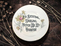 Its Bathtime Darling, Fetch Me My Toaster Plate  Vintage Crackpottery with stand